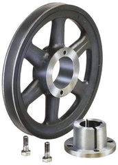 Browning - 1 Groove, 3/8 to 1-1/2 Bore Diam, 13-3/4" Outside Diam, QD Bushed V Belt Sheave - 13.0 A Diam Belt Pitch - Americas Industrial Supply