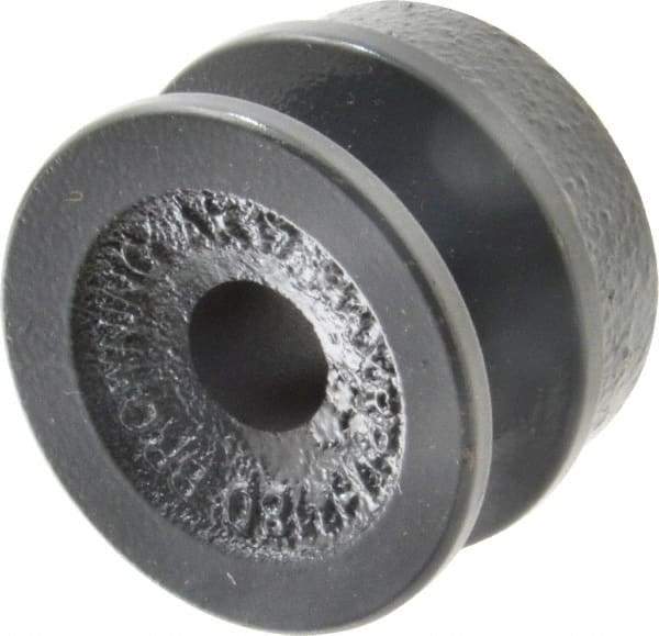 Browning - 1/2" Bore, 15/16 Long, 1-3/4" Outside Diam, Finished Bore Single Groove V Belt Sheave - 21/32" Wide, 1.16" Pitch Diam of 3L Belt, 1-1/2" Pitch Diam of 4L Belt - Americas Industrial Supply