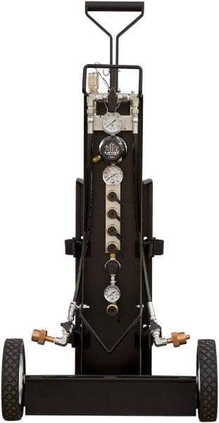 AIR Systems - SCBA/EEBA Multi-Pak Rescue Cart - Use with SAR & Self-Contained Breathing Apparatus (SCBA) - Americas Industrial Supply