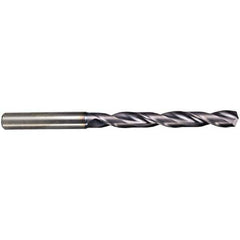 M.A. Ford - 6.4mm 142° Spiral Flute Solid Carbide Taper Length Drill Bit - Americas Industrial Supply