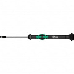 Wera - 3/32" Hex Ball End Driver - 2-3/8" Bade Length, Multi Handle, 262mm OAL - Americas Industrial Supply