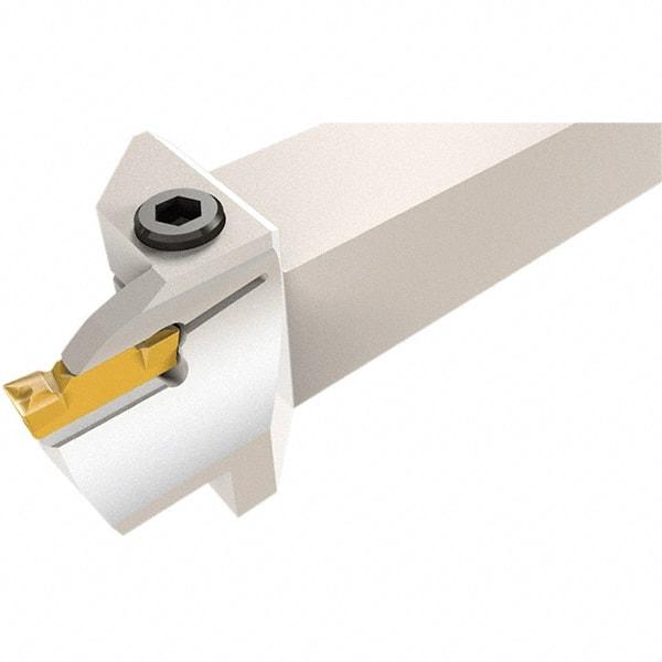 Iscar - HFH, Internal or External, Left Hand, 32mm Max Depth of Cut, 5 to 5mm Groove Width, Indexable Grooving Tool Holder - H.PL 50.. Insert Compatibility, 25mm Shank Height, 25mm Shank Width, 150mm OAL - Americas Industrial Supply