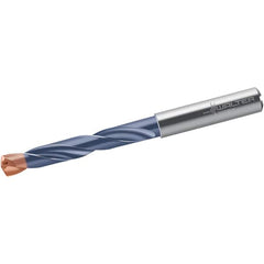 Walter-Titex - 23/64" 140° Solid Carbide Jobber Drill - Double Coating Finish, Right Hand Cut, Spiral Flute, Straight Shank, 103mm OAL, X-treme Plus Point - Americas Industrial Supply