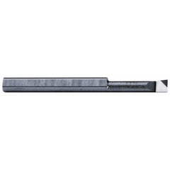 Scientific Cutting Tools - 0.16" Min Bore Diam, 1/2" Max Bore Depth, 3/16 Shank Diam, Corner Radius Boring Bar - Americas Industrial Supply