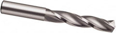 Guhring - 20mm 150° Solid Carbide Jobber Drill - Bright Finish, Right Hand Cut, Spiral Flute, 131mm OAL, Faceted Point - Americas Industrial Supply
