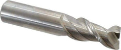 Kennametal - 3/4", 2 Flute, Single End, Solid Carbide, 0.03" Corner Radius End Mill - 4" OAL, 45° Helix, Right Hand Flute, 1-1/2" LOC, Right Hand Cut - Americas Industrial Supply