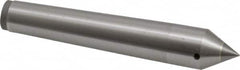 Made in USA - Carbide-Tipped Alloy Steel Standard Point Solid Dead Center - Jarno 4 Taper, 3" OAL - Americas Industrial Supply