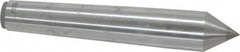 Made in USA - Carbide-Tipped Alloy Steel Standard Point Solid Dead Center - Jarno 6 Taper, 4-1/2" OAL - Americas Industrial Supply