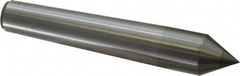 Made in USA - Carbide-Tipped Alloy Steel Standard Point Solid Dead Center - Jarno 8 Taper, 6" OAL - Americas Industrial Supply