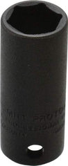 Proto - 3/8" Drive 13mm Deep Thin Wall Impact Socket - 6 Points, 2" OAL - Americas Industrial Supply