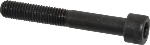 Made in USA - M10x1.50 Metric Coarse Hex Socket Drive, Socket Cap Screw - Grade 12.9 Alloy Steel, Black Oxide Finish, Partially Threaded, 70mm Length Under Head - Americas Industrial Supply