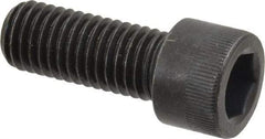 Made in USA - M12x1.75 Metric Coarse Hex Socket Drive, Socket Cap Screw - Grade 12.9 Alloy Steel, Black Oxide Finish, Fully Threaded, 30mm Length Under Head - Americas Industrial Supply