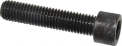 Made in USA - M12x1.75 Metric Coarse Hex Socket Drive, Socket Cap Screw - Grade 12.9 Alloy Steel, Black Oxide Finish, Fully Threaded, 55mm Length Under Head - Americas Industrial Supply