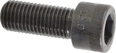 Made in USA - M20x2.50 Metric Coarse Hex Socket Drive, Socket Cap Screw - Grade 12.9 Alloy Steel, Black Oxide Finish, Fully Threaded, 50mm Length Under Head - Americas Industrial Supply