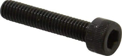 Made in USA - M6x1.00 Metric Coarse Hex Socket Drive, Socket Cap Screw - Grade 12.9 Alloy Steel, Black Oxide Finish, Fully Threaded, 30mm Length Under Head - Americas Industrial Supply