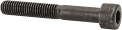 Made in USA - M8x1.25 Metric Coarse Hex Socket Drive, Socket Cap Screw - Grade 12.9 Alloy Steel, Black Oxide Finish, Partially Threaded, 55mm Length Under Head - Americas Industrial Supply