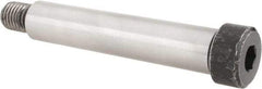 Made in USA - 1" Shoulder Diam x 5" Shoulder Length, 3/4-10 UNC, Hex Socket Shoulder Screw - 4000 Alloy Steel, Uncoated, 1-5/16" Head Diam - Americas Industrial Supply