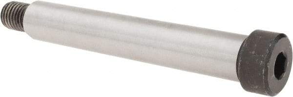 Made in USA - 1" Shoulder Diam x 6" Shoulder Length, 3/4-10 UNC, Hex Socket Shoulder Screw - 4000 Alloy Steel, Uncoated, 1-5/16" Head Diam - Americas Industrial Supply