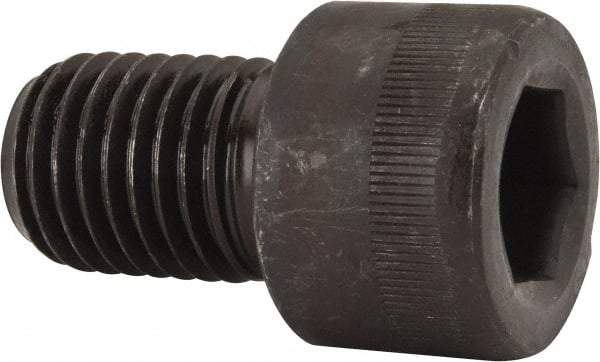 Made in USA - 1-8 UNC Hex Socket Drive, Socket Cap Screw - Alloy Steel, Black Oxide Finish, Fully Threaded, 1-1/2" Length Under Head - Americas Industrial Supply