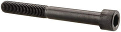 Made in USA - 5/16-24 UNF Hex Socket Drive, Socket Cap Screw - Alloy Steel, Black Oxide Finish, Partially Threaded, 2-3/4" Length Under Head - Americas Industrial Supply