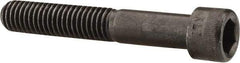 Made in USA - 7/16-14 UNC Hex Socket Drive, Socket Cap Screw - Alloy Steel, Black Oxide Finish, Partially Threaded, 2-3/4" Length Under Head - Americas Industrial Supply
