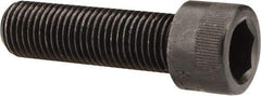 Made in USA - 7/16-20 UNF Hex Socket Drive, Socket Cap Screw - Alloy Steel, Black Oxide Finish, Fully Threaded, 1-1/2" Length Under Head - Americas Industrial Supply