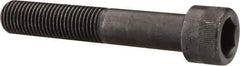 Made in USA - 7/16-20 UNF Hex Socket Drive, Socket Cap Screw - Alloy Steel, Black Oxide Finish, Partially Threaded, 2-1/2" Length Under Head - Americas Industrial Supply