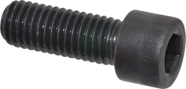 Made in USA - 1/2-13 UNC Hex Socket Drive, Socket Cap Screw - Alloy Steel, Black Oxide Finish, Fully Threaded, 1-3/8" Length Under Head - Americas Industrial Supply