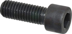 Made in USA - 1/2-13 UNC Hex Socket Drive, Socket Cap Screw - Alloy Steel, Black Oxide Finish, Fully Threaded, 1-3/8" Length Under Head - Americas Industrial Supply
