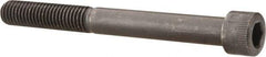 Made in USA - 1/2-13 UNC Hex Socket Drive, Socket Cap Screw - Alloy Steel, Black Oxide Finish, Partially Threaded, 4-3/4" Length Under Head - Americas Industrial Supply