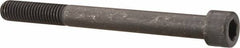 Made in USA - 1/2-13 UNC Hex Socket Drive, Socket Cap Screw - Alloy Steel, Black Oxide Finish, Partially Threaded, 5-1/4" Length Under Head - Americas Industrial Supply
