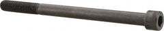 Made in USA - 1/2-13 UNC Hex Socket Drive, Socket Cap Screw - Alloy Steel, Black Oxide Finish, Partially Threaded, 7" Length Under Head - Americas Industrial Supply