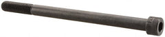 Made in USA - 1/2-13 UNC Hex Socket Drive, Socket Cap Screw - Alloy Steel, Black Oxide Finish, Partially Threaded, 7-1/2" Length Under Head - Americas Industrial Supply