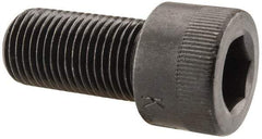 Made in USA - 1/2-20 UNF Hex Socket Drive, Socket Cap Screw - Alloy Steel, Black Oxide Finish, Fully Threaded, 1" Length Under Head - Americas Industrial Supply