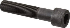 Made in USA - 1/2-20 UNF Hex Socket Drive, Socket Cap Screw - Alloy Steel, Black Oxide Finish, Partially Threaded, 2-1/2" Length Under Head - Americas Industrial Supply