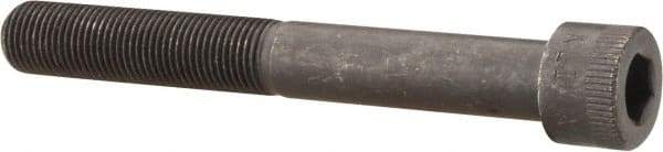 Made in USA - 1/2-20 UNF Hex Socket Drive, Socket Cap Screw - Alloy Steel, Black Oxide Finish, Partially Threaded, 4" Length Under Head - Americas Industrial Supply