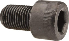 Made in USA - 1/2-20 UNF Hex Socket Drive, Socket Cap Screw - Alloy Steel, Black Oxide Finish, Fully Threaded, 3/4" Length Under Head - Americas Industrial Supply