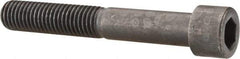 Made in USA - 5/8-11 UNC Hex Socket Drive, Socket Cap Screw - Alloy Steel, Black Oxide Finish, Partially Threaded, 4-1/4" Length Under Head - Americas Industrial Supply