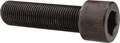 Made in USA - 5/8-18 UNF Hex Socket Drive, Socket Cap Screw - Alloy Steel, Black Oxide Finish, Fully Threaded, 2-1/4" Length Under Head - Americas Industrial Supply