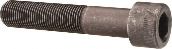 Made in USA - 5/8-18 UNF Hex Socket Drive, Socket Cap Screw - Alloy Steel, Black Oxide Finish, Partially Threaded, 3-1/4" Length Under Head - Americas Industrial Supply