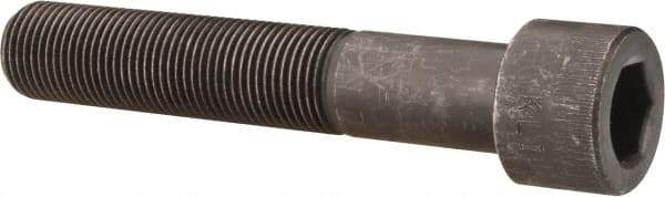Made in USA - 5/8-18 UNF Hex Socket Drive, Socket Cap Screw - Alloy Steel, Black Oxide Finish, Partially Threaded, 3-1/2" Length Under Head - Americas Industrial Supply