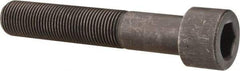 Made in USA - 5/8-18 UNF Hex Socket Drive, Socket Cap Screw - Alloy Steel, Black Oxide Finish, Partially Threaded, 3-1/2" Length Under Head - Americas Industrial Supply