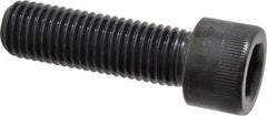 Made in USA - 3/4-10 UNC Hex Socket Drive, Socket Cap Screw - Alloy Steel, Black Oxide Finish, Fully Threaded, 2-1/2" Length Under Head - Americas Industrial Supply