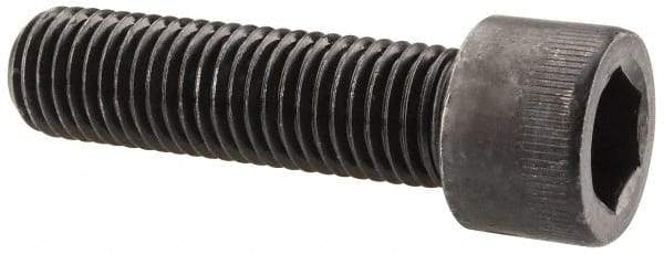 Made in USA - 3/4-10 UNC Hex Socket Drive, Socket Cap Screw - Alloy Steel, Black Oxide Finish, Fully Threaded, 2-3/4" Length Under Head - Americas Industrial Supply