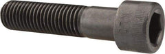 Made in USA - 3/4-10 UNC Hex Socket Drive, Socket Cap Screw - Alloy Steel, Black Oxide Finish, Partially Threaded, 3-1/4" Length Under Head - Americas Industrial Supply