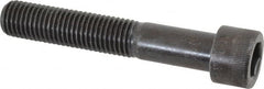 Made in USA - 3/4-10 UNC Hex Socket Drive, Socket Cap Screw - Alloy Steel, Black Oxide Finish, Partially Threaded, 4-1/2" Length Under Head - Americas Industrial Supply