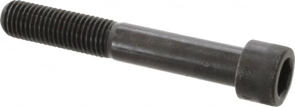 Made in USA - 3/4-10 UNC Hex Socket Drive, Socket Cap Screw - Alloy Steel, Black Oxide Finish, Partially Threaded, 5" Length Under Head - Americas Industrial Supply