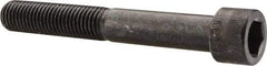 Made in USA - 3/4-10 UNC Hex Socket Drive, Socket Cap Screw - Alloy Steel, Black Oxide Finish, Partially Threaded, 5-1/2" Length Under Head - Americas Industrial Supply