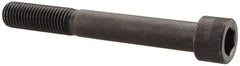 Made in USA - 3/4-10 UNC Hex Socket Drive, Socket Cap Screw - Alloy Steel, Black Oxide Finish, Partially Threaded, 6" Length Under Head - Americas Industrial Supply