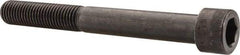 Made in USA - 3/4-10 UNC Hex Socket Drive, Socket Cap Screw - Alloy Steel, Black Oxide Finish, Partially Threaded, 6-1/2" Length Under Head - Americas Industrial Supply